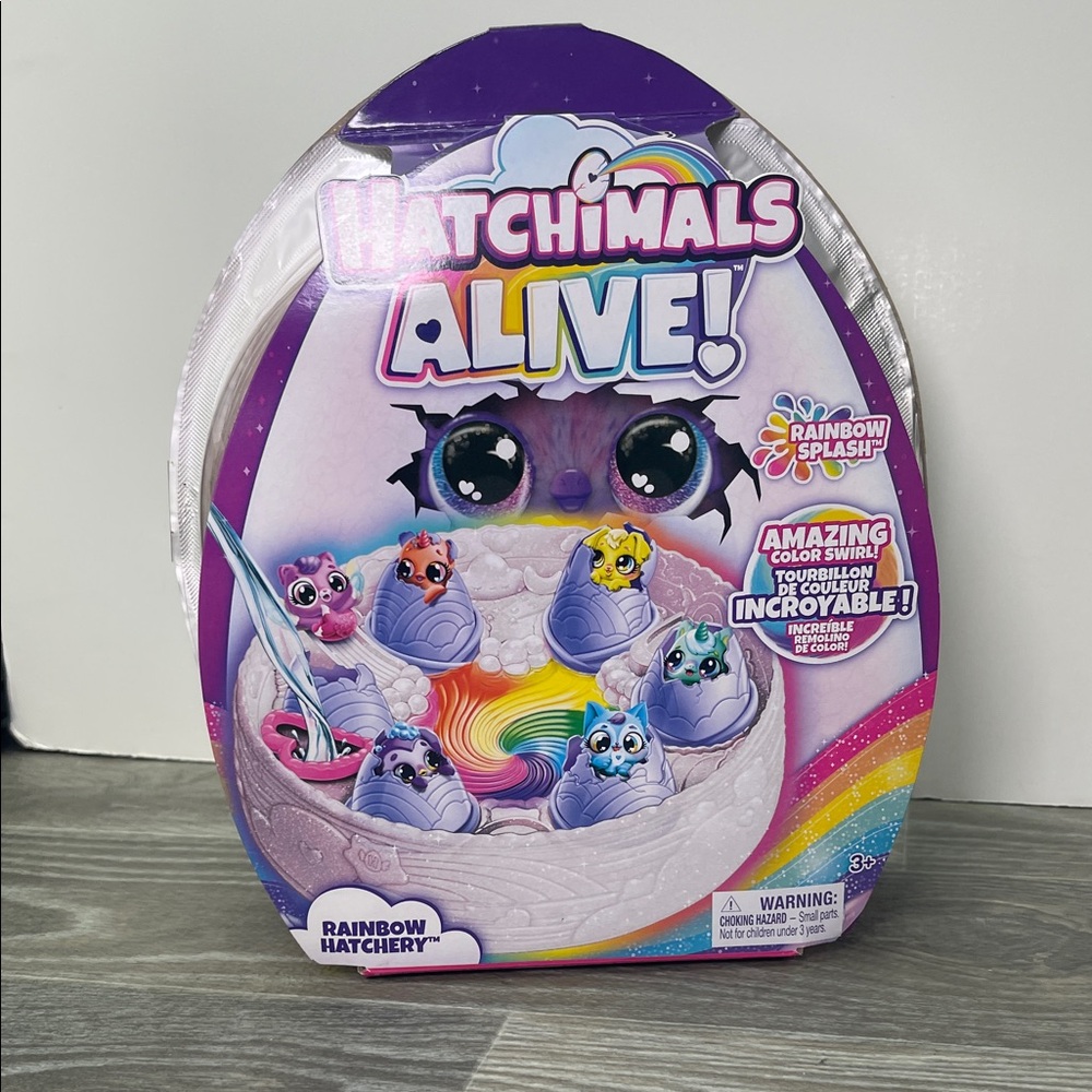 Hatchimals Alive! Rainbow Splash Playset